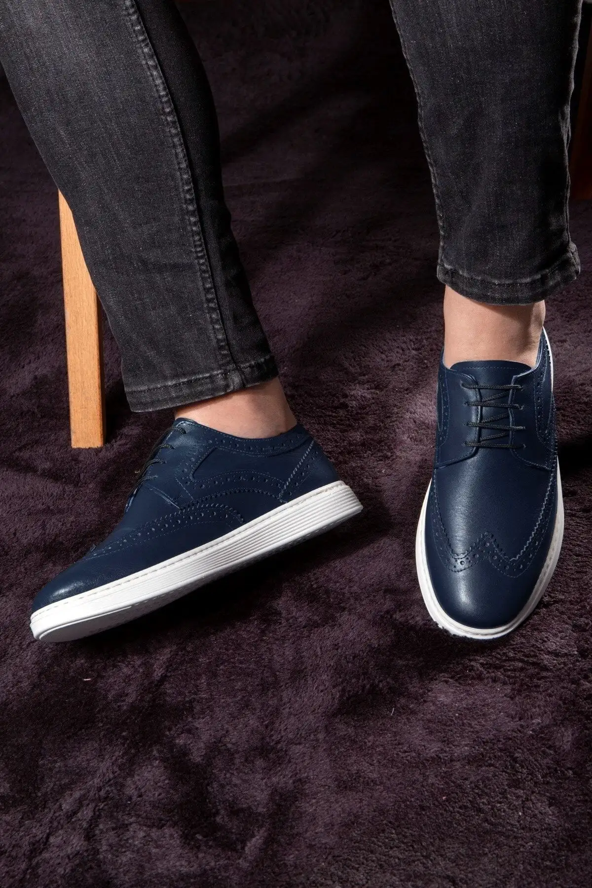 کفش سایز بزرگ مردانه  روزمره  از چرم طبیعی شب،  تابستانی،  سبک،  چرم بنددار - 5672 کفش سایز بزرگ مردانه روزمره از چرم طبیعی شب، تابستانی، سبک، چرم بنددار - 5672