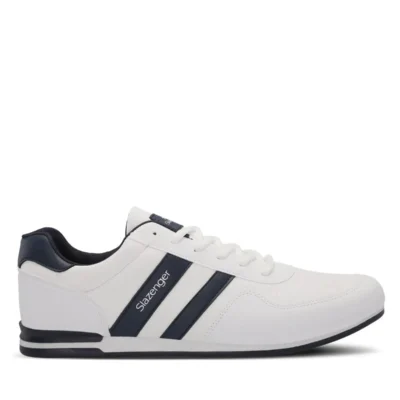 کفش سایز بزرگ مردانه اسنیکر اومگا در رنگ سفید / سرمهای - 6207