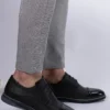 کفش رسمی مردانه کژوال ۰۰۱۲۳۹۷ مشکی چرم مصنوعی - 6024