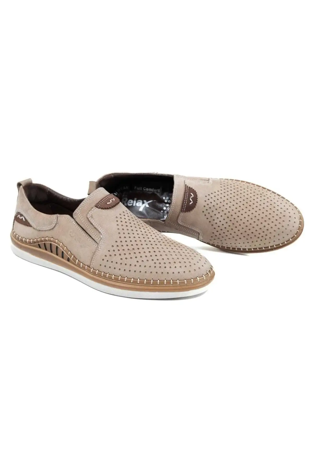 کفش ورزشی روزمره  مردانه تابستانی تمام اورتوپدیک از چرم طبیعی - 5533 کفش ورزشی روزمره مردانه تابستانی تمام اورتوپدیک از چرم طبیعی - 5533