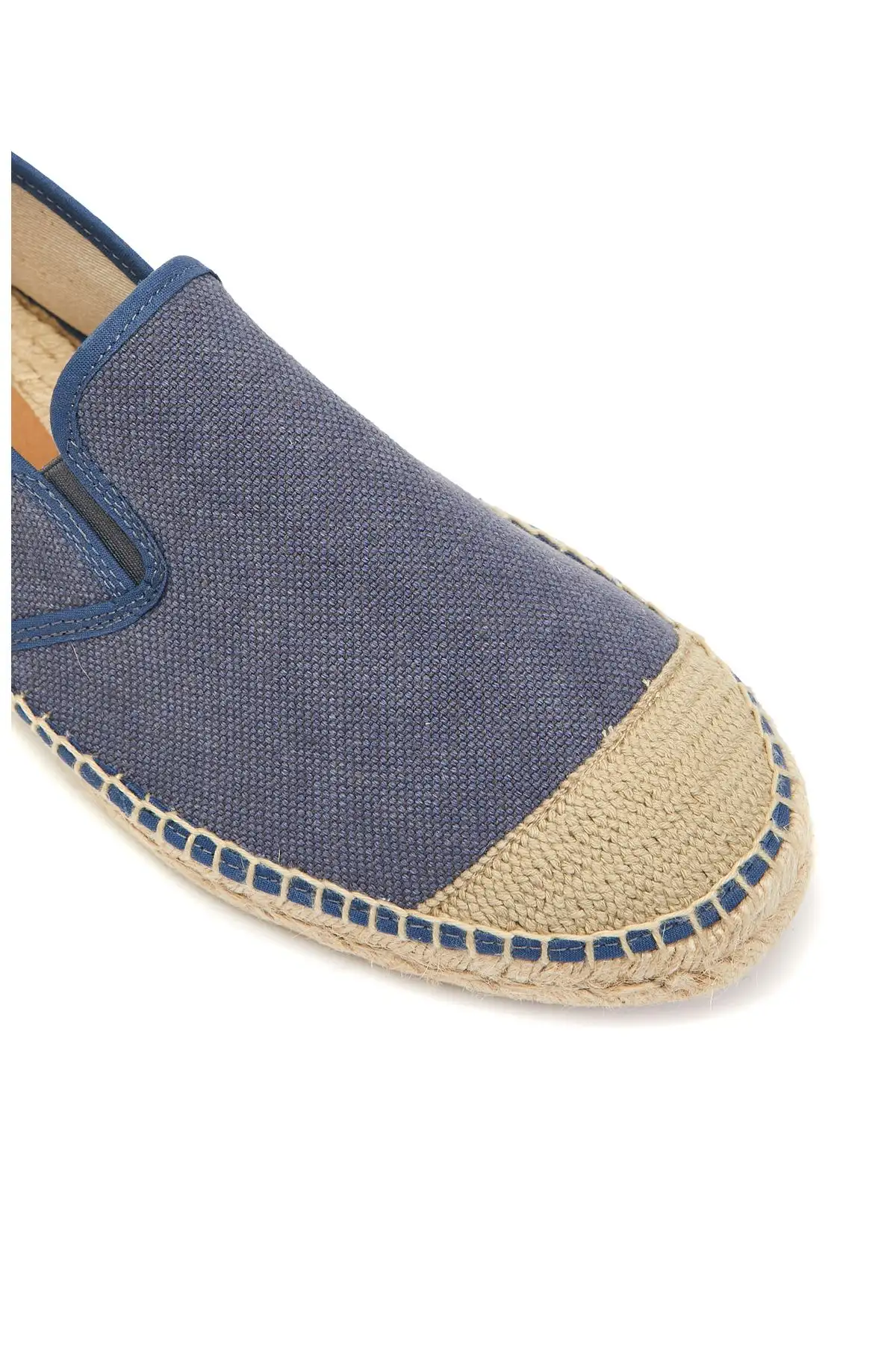 کفش روزمره مردانه اسپادریل کتان آبی - 6399 کفش روزمره مردانه اسپادریل کتان آبی - 6399