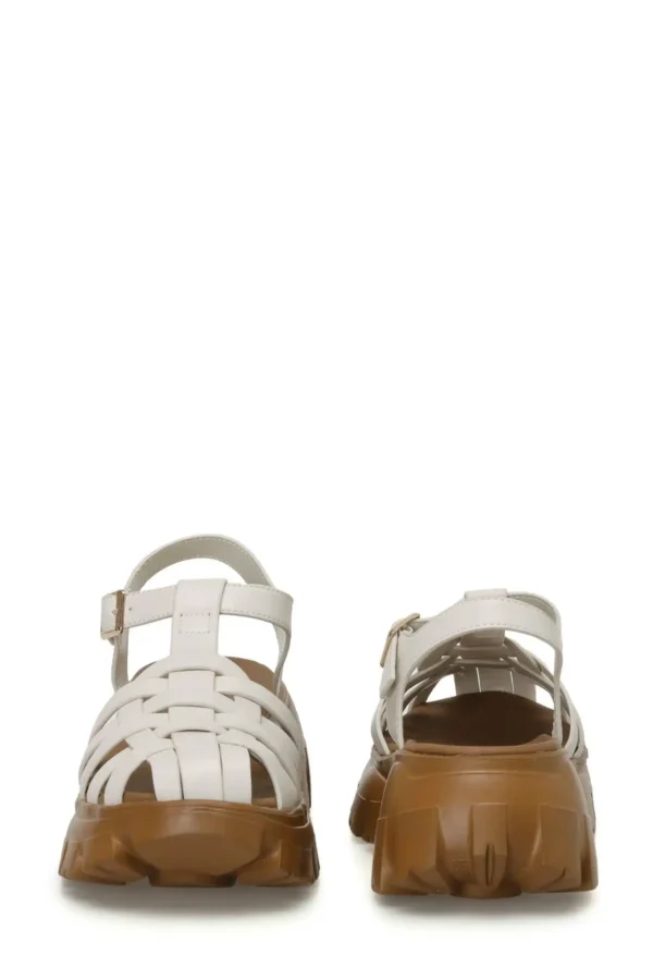 کفش صندل زنانه 4FX بیژ ورزشی ش sandal - 6076
