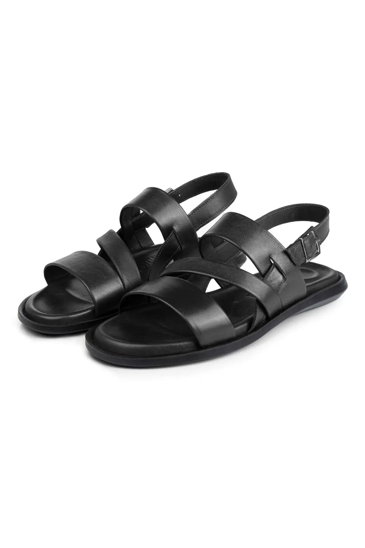 کفش سایز بزرگ مردانه 1. صندل چرم طبیعی روما 2. صندل چرم طبیعی 3. صندل با کفی ارتوپدیک 4. صندل سبک وزن - 5676