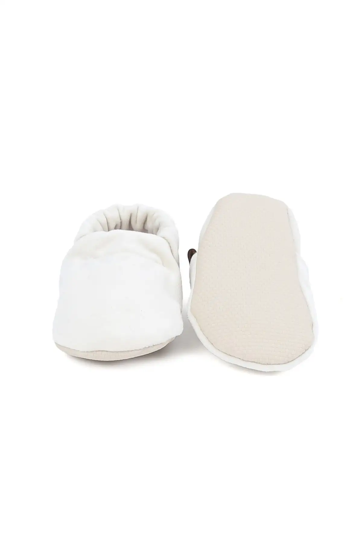 کفش نوزاد پسر پاپوش  نرم مخملی - 6543 کفش نوزاد پسر پاپوش نرم مخملی - 6543