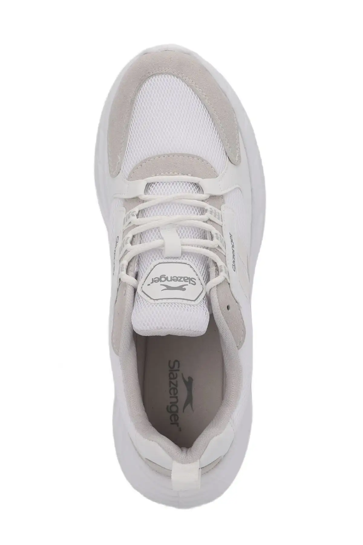 کفش سایز بزرگ مردانه  ورزشی    ماکدا KTN رنگ سفید - 6205 کفش سایز بزرگ مردانه ورزشی ماکدا KTN رنگ سفید - 6205