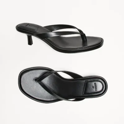 کفش صندل زنانه سندل کوتاه پاشنه تیز - 5977