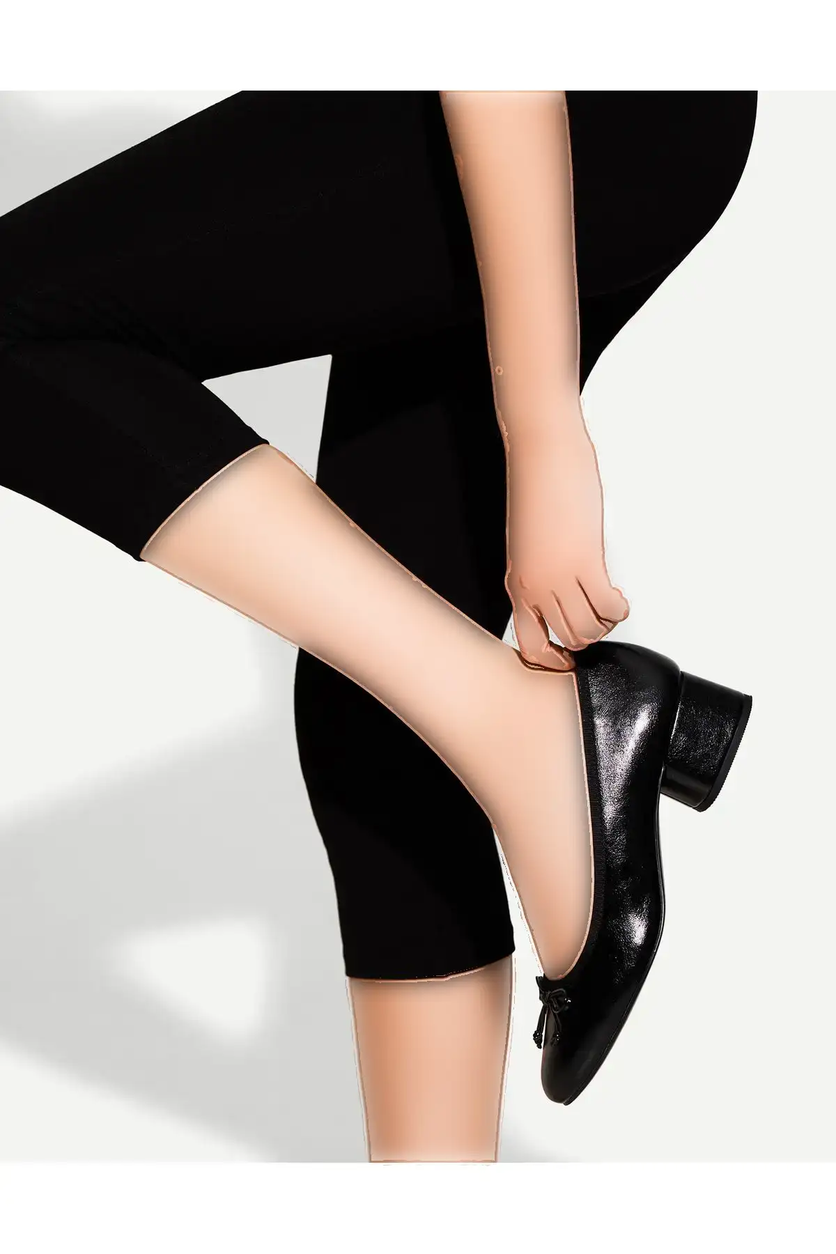 کفش پاشنه‌ بلند زنانه بابت دار - 6313