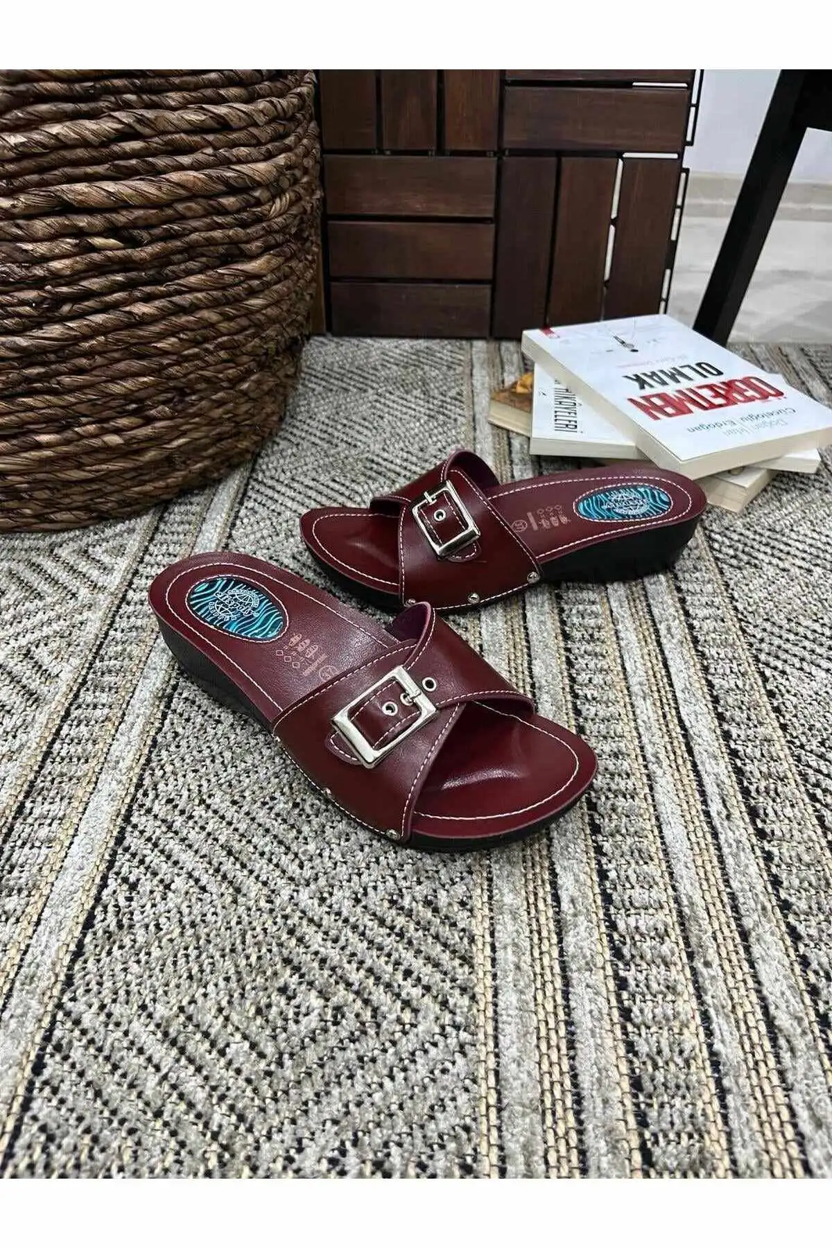 کفش راحتی خانه دمپایی پزشکی زنانه مناسب برای پاشنهدرد با کفی کاملاً اورتودنسی - 6998 کفش راحتی خانه دمپایی پزشکی زنانه مناسب برای پاشنهدرد با کفی کاملاً اورتودنسی - 6998