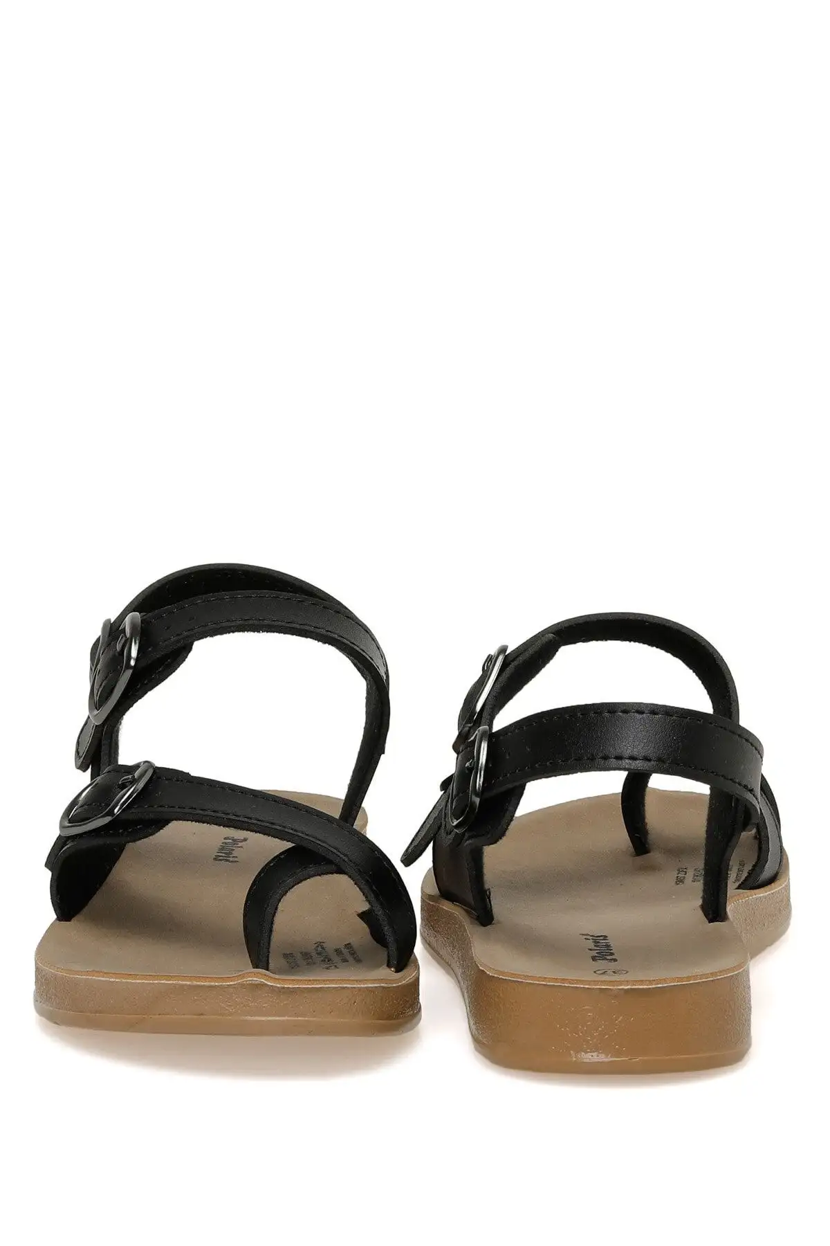 کفش صندل زنانه سندل راحتی سیاه رنگ مدل 158657.z3fx - 6079