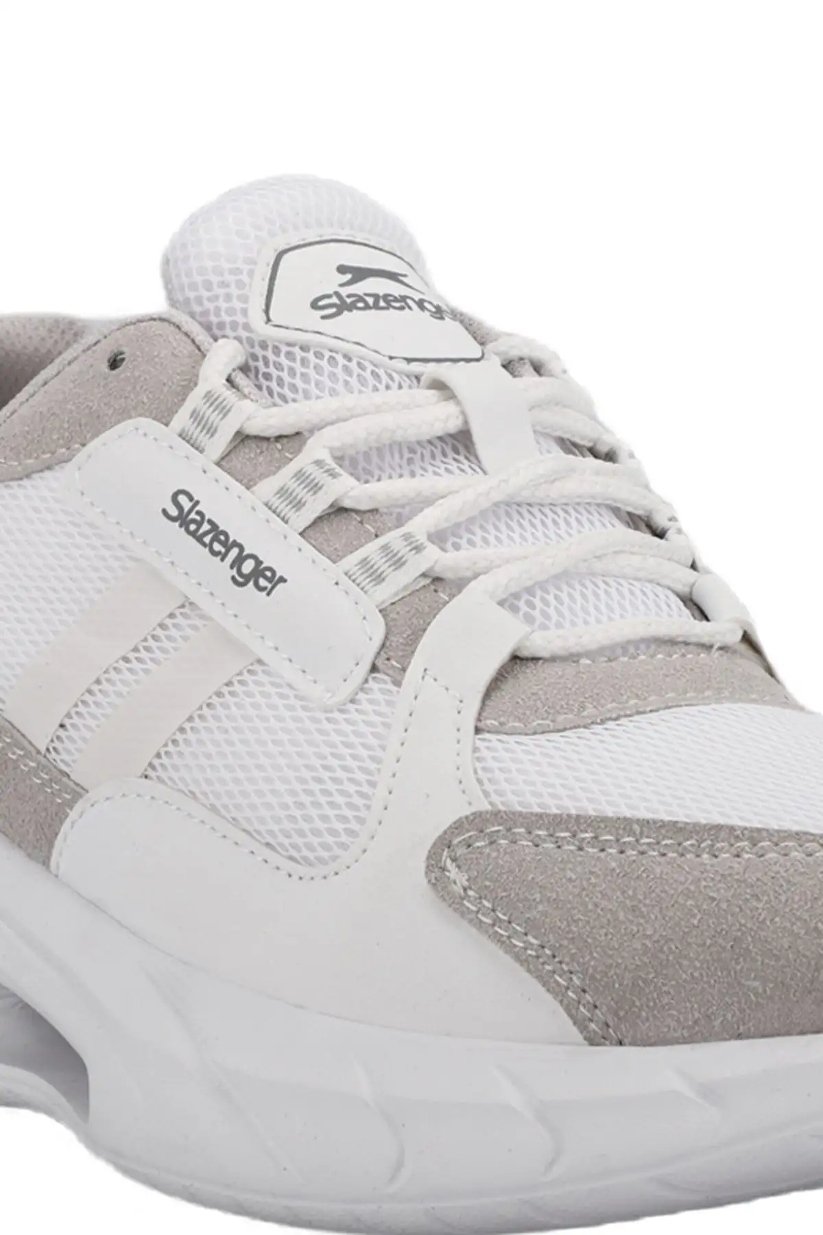 کفش سایز بزرگ مردانه  ورزشی    ماکدا KTN رنگ سفید - 6205 کفش سایز بزرگ مردانه ورزشی ماکدا KTN رنگ سفید - 6205