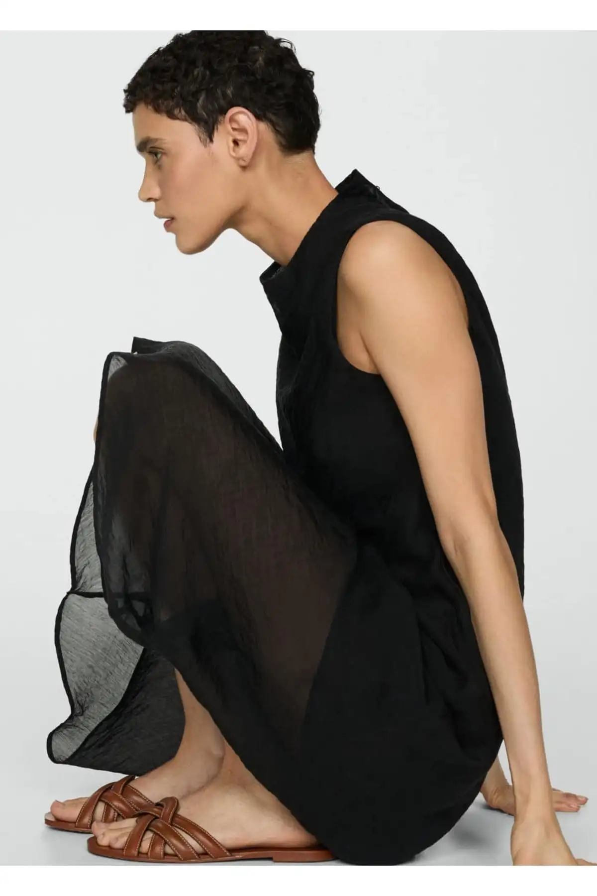 کفش صندل زنانه سندل بند چرمی - 5970 کفش صندل زنانه سندل بند چرمی - 5970