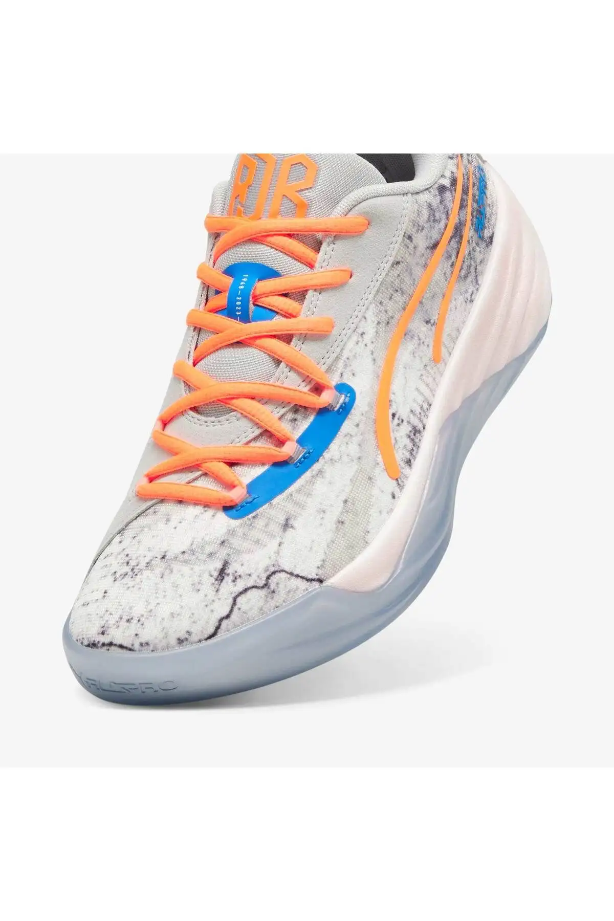 کفش بسکتبال   یونیسکس سفید نیترو آر جی بارت از برند آلپرو - 5734 کفش بسکتبال یونیسکس سفید نیترو آر جی بارت از برند آلپرو - 5734