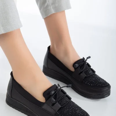 کفش ورزشی روزمره مادر با سنگ‌های زینتی - 5540