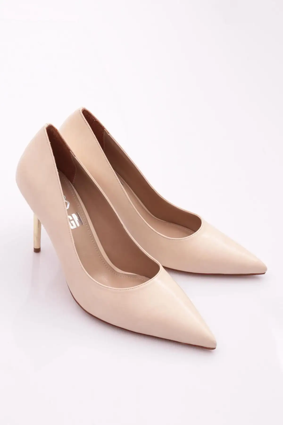 کفش پاشنه‌ بلند زنانه رنگ تن 4836535 - 6808