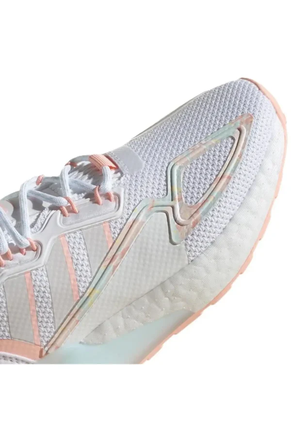 کفش ورزشی پیاده‌روی مردانه و زنانه Zx 2 K Boost رنگ کرم - 7092