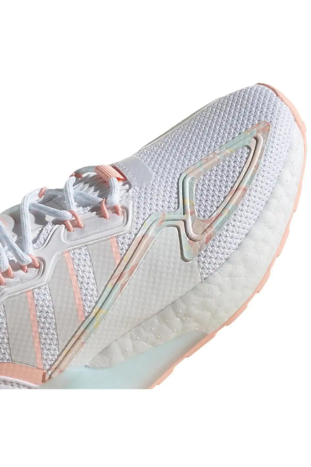 کفش ورزشی  پیادهروی مردانه و زنانه Zx 2 K Boost رنگ کرم - 7092 کفش ورزشی پیادهروی مردانه و زنانه Zx 2 K Boost رنگ کرم - 7092