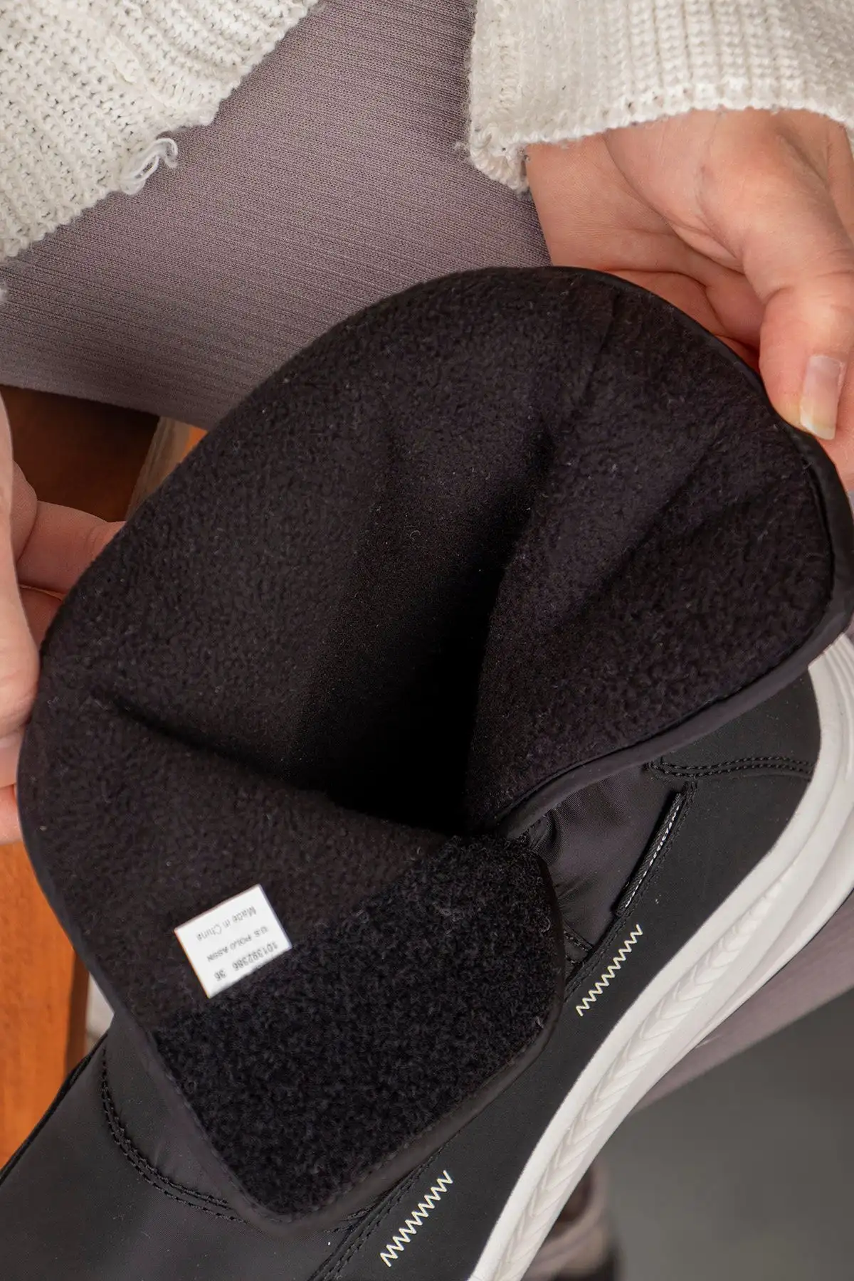 بوت بچگانه چکمه برفی گرم و داخلی پشمی کلارک مناسب برای استفاده زنانه و مردانه 867800000502 - 6648 بوت بچگانه چکمه برفی گرم و داخلی پشمی کلارک مناسب برای استفاده زنانه و مردانه 867800000502 - 6648