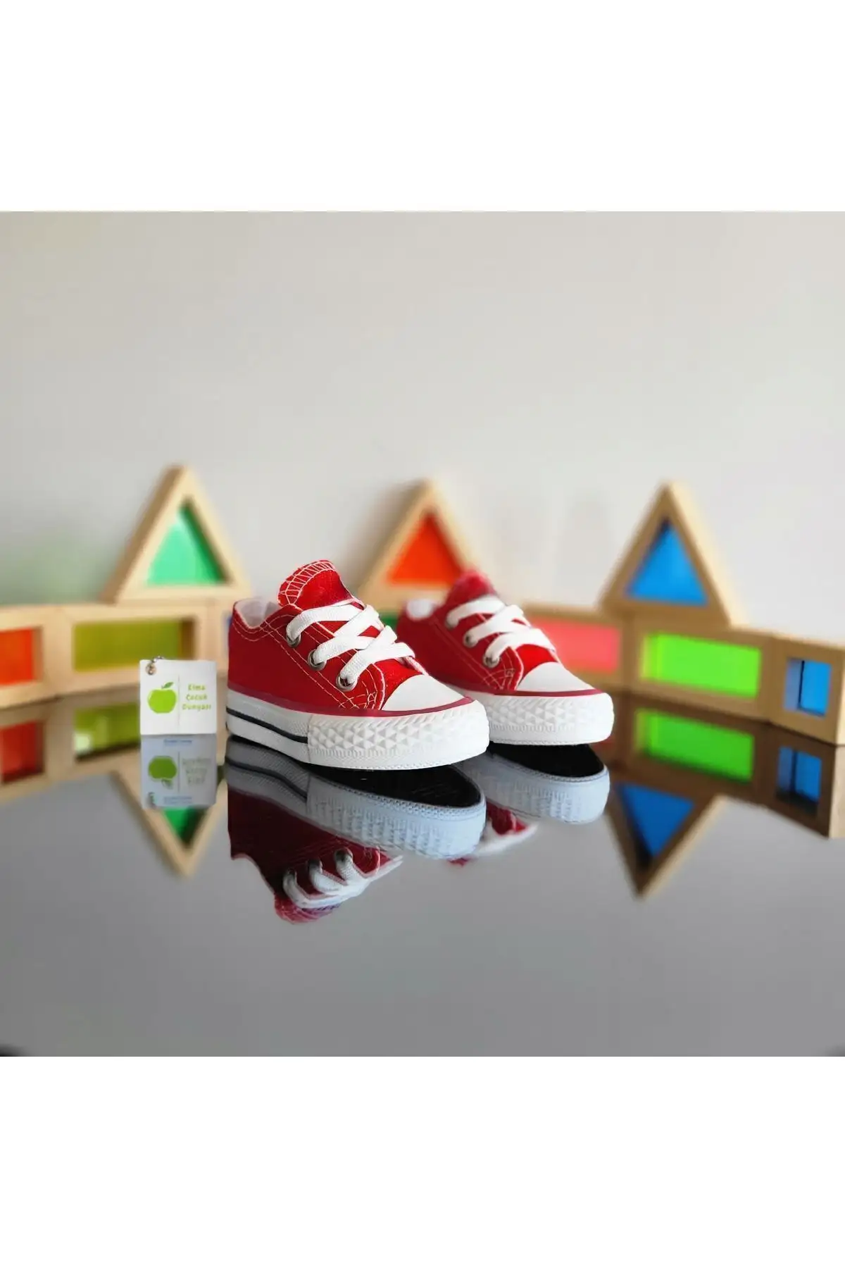 کفش دخترانه  ورزشی کتان کنواس با بند کوتاه برای کودکان پسر و دختر (یونیسکس) - 6891 کفش دخترانه ورزشی کتان کنواس با بند کوتاه برای کودکان پسر و دختر (یونیسکس) - 6891