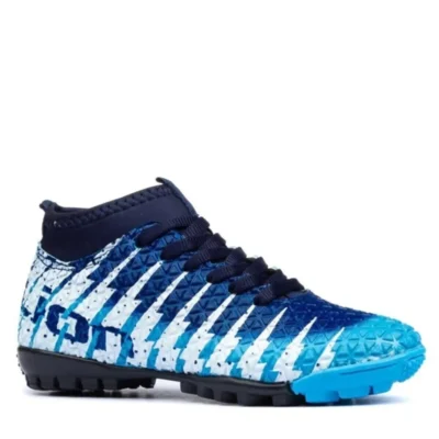 کفش فوتبال چمن مصنوعی مدل 1453 رنگ سرمه‌ای و آبی - 7156