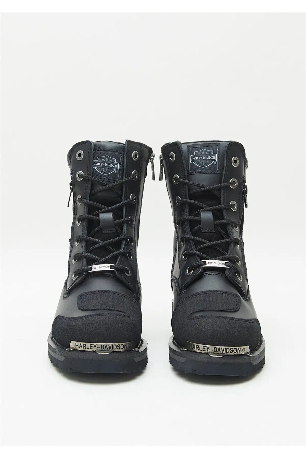 بوت مردانه چکمه چرمی سیاه ریدیک - 5598