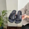کفش راحتی خانه زنانه با کفی آناتومیک، پزشکی، اورتوتیک، کلاسیک و طراحی متقابل، دمپایی مادر، دمپایی خیابانی - 7004