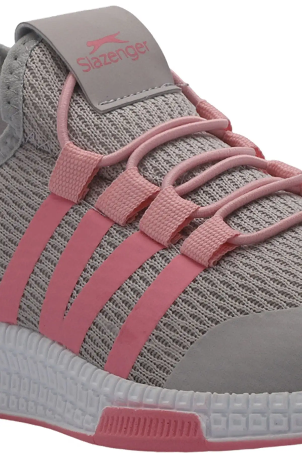 کفش دخترانه  اسنیکر  ابا آی رنگ خاکستری / صورتی - 5207 کفش دخترانه اسنیکر ابا آی رنگ خاکستری / صورتی - 5207