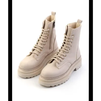 بوت و نیم بوت زنانه Bot ی بژ K02377030609 - 6190