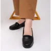 کفش مادر با کفی داخلی طبی و چرم واقعی مخصوص پاشنه درد، سایز بزرگ - 5699