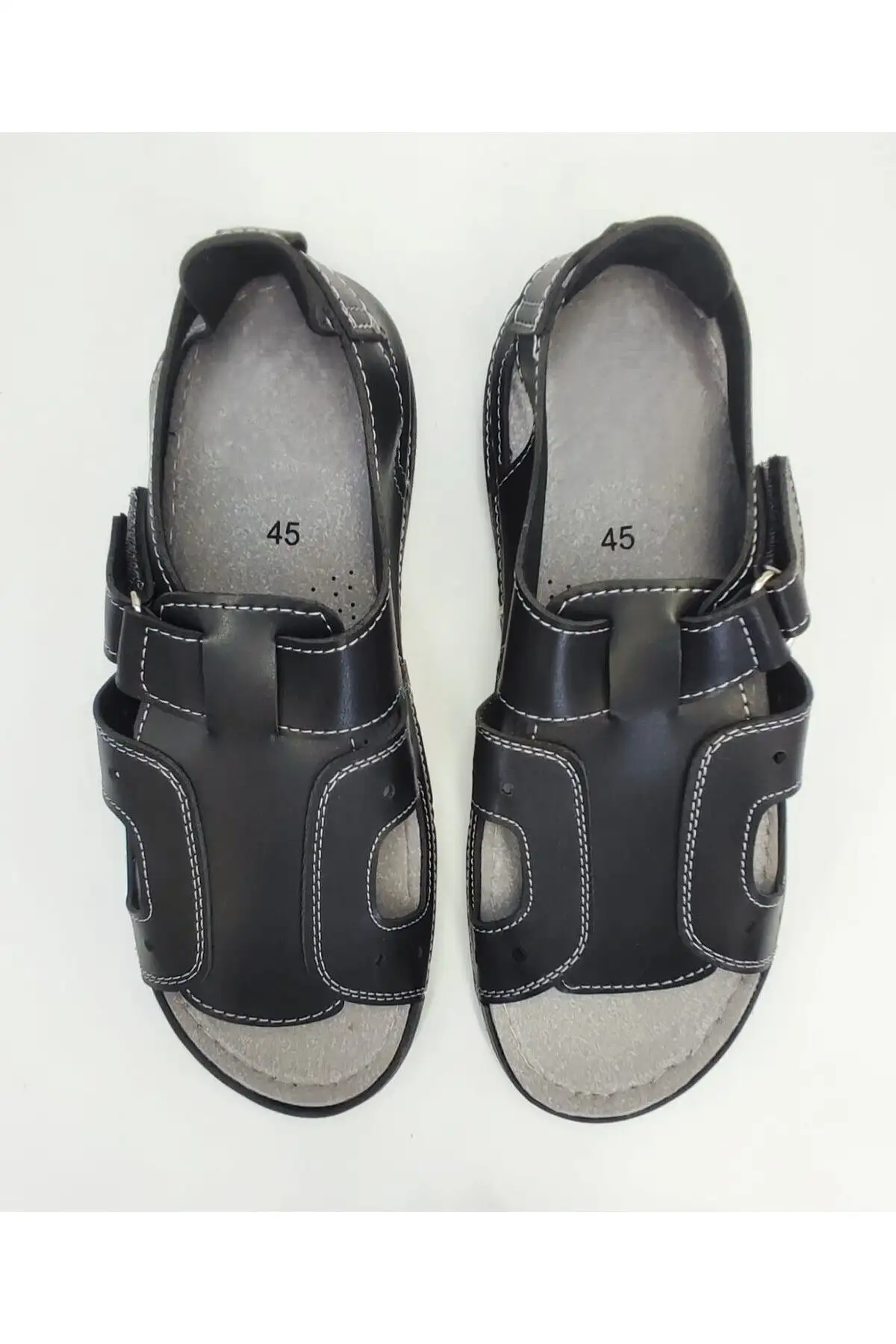 کفش سایز بزرگ مردانه سندل روزمره  MS404 مشکی فناتا -   assorti شماره ۴۵ - ۴۸ - 6833 کفش سایز بزرگ مردانه سندل روزمره MS404 مشکی فناتا - assorti شماره ۴۵ - ۴۸ - 6833