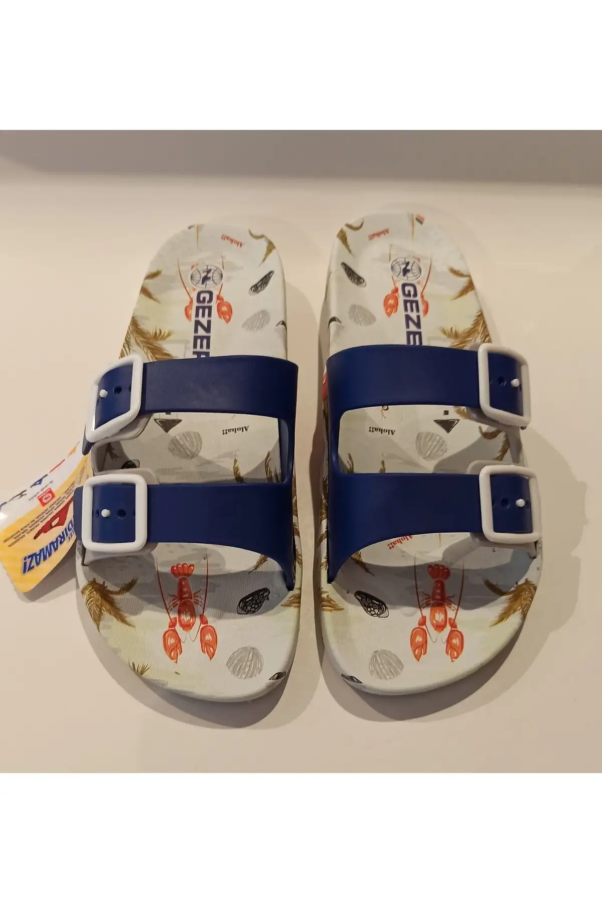 کفش راحتی خانه ترجمه محصول به فارسی:"دمپایی با بند قابل تنظیم و قالب آناتومیک برای ساحل، استخر، بالکن، تراس، حمام،  و پیادهرو" - 6352 کفش راحتی خانه ترجمه محصول به فارسی: "دمپایی با بند قابل تنظیم و قالب آناتومیک برای ساحل، استخر، بالکن، تراس، حمام، و پیادهرو" - 6352