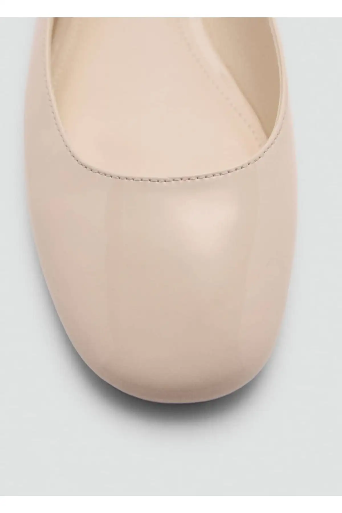 کفش تخت زنانه بافت براق با بند - پاپوش مجلسی - 5808