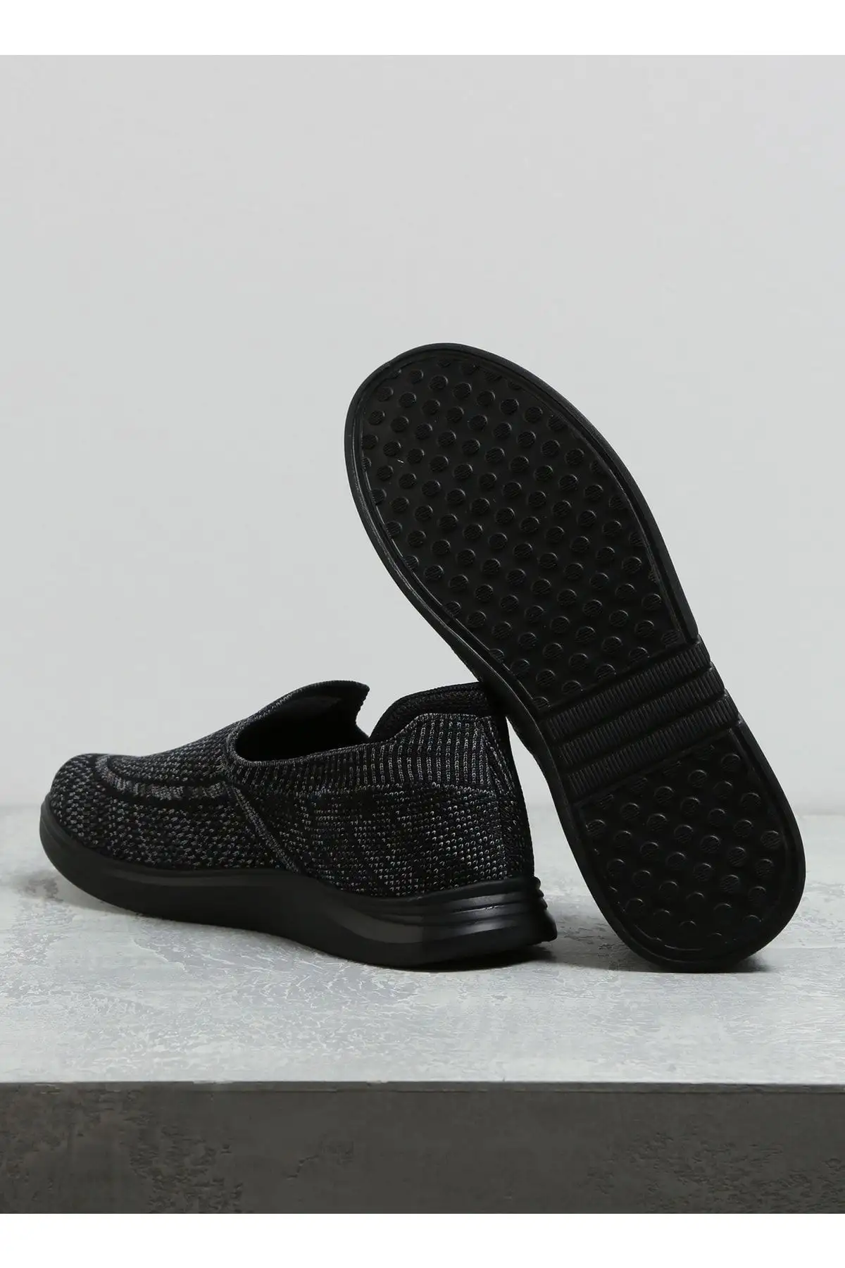 کفش روزمره مردانه    سیاه سالن - 6486 کفش روزمره مردانه سیاه سالن - 6486