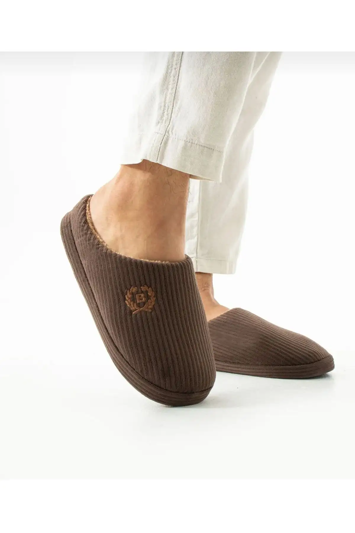 کفش سایز بزرگ مردانه دمپایی خانه  جیر (میتوانید یک شماره تر انتخاب کنید) - 5655 کفش سایز بزرگ مردانه دمپایی خانه جیر (میتوانید یک شماره تر انتخاب کنید) - 5655