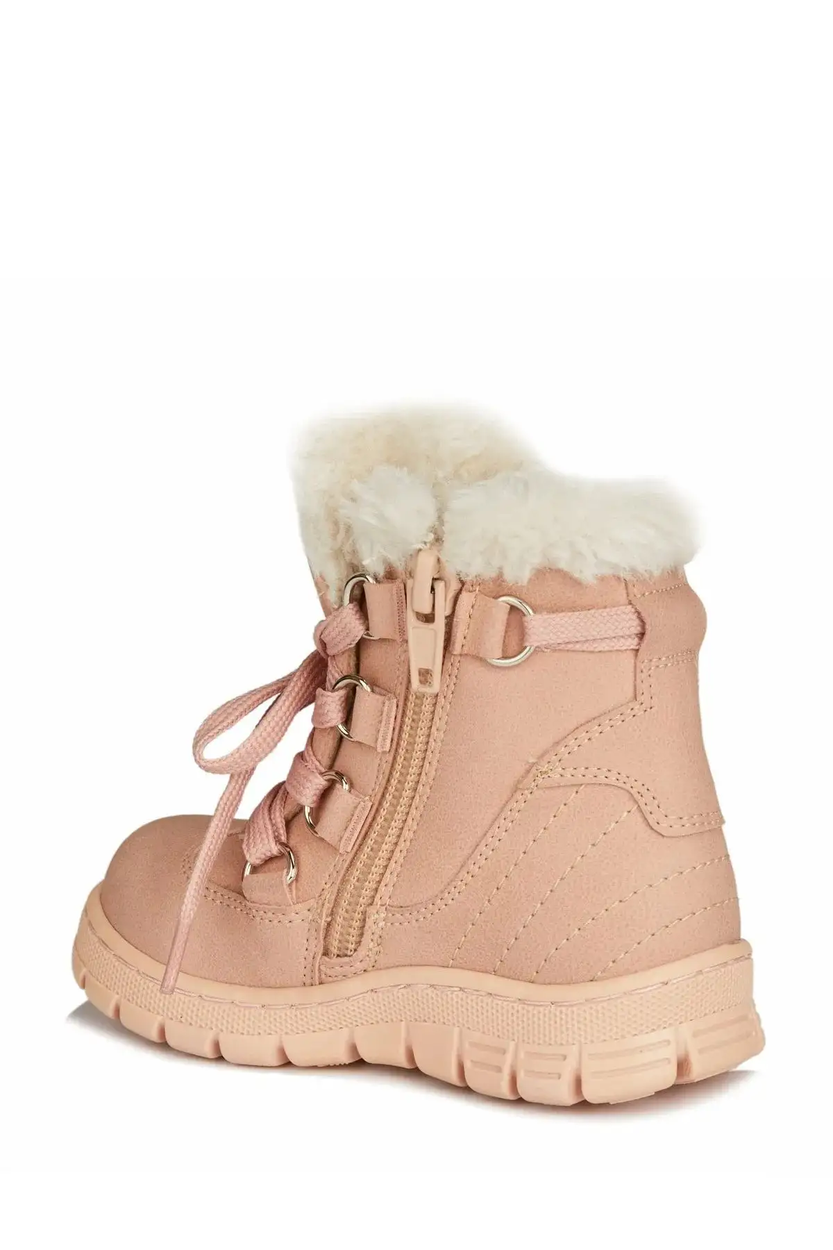 بوت بچگانه کفش  دخترانه گرم و راحت با زیره غیر لغزشی اورتوپدیک و داخل پشمی - 6134 بوت بچگانه کفش دخترانه گرم و راحت با زیره غیر لغزشی اورتوپدیک و داخل پشمی - 6134