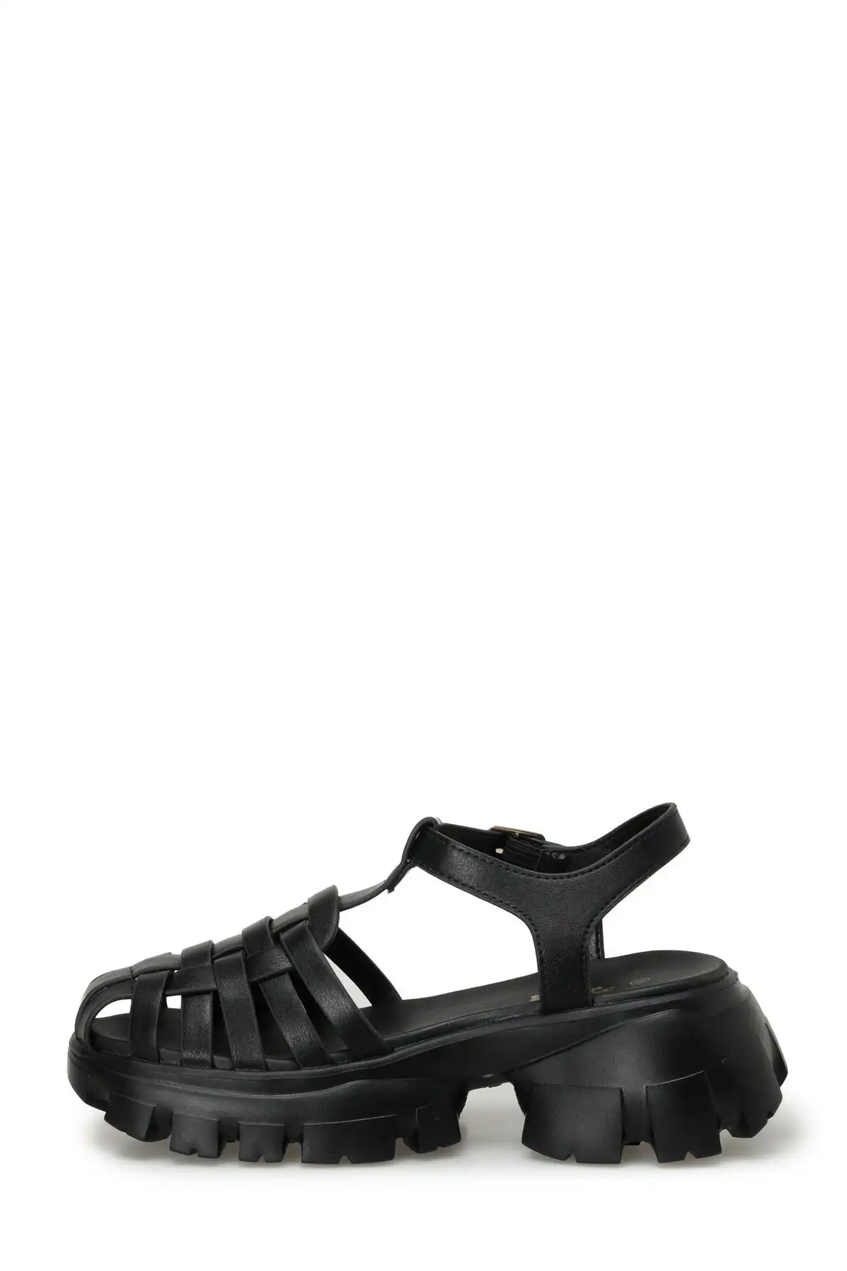 کفش صندل زنانه 323704.Z 4FX ورزشی سیاه - 6078