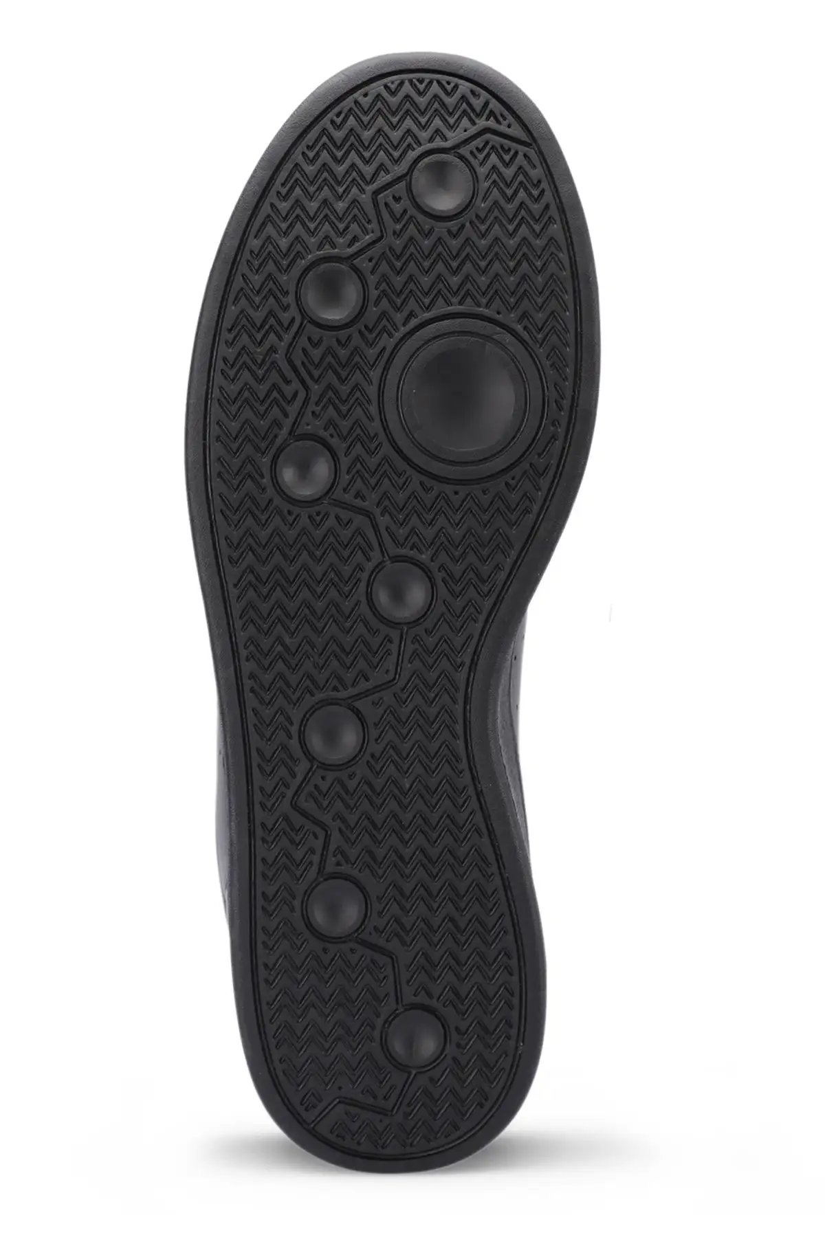 کفش سایز بزرگ مردانه پیانو I کژوال مشکی - 6206