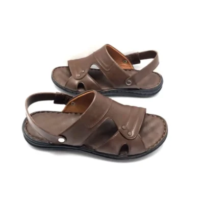 کفش سایز بزرگ مردانه صندل تمام orthopedic از چرم طبیعی - 6826