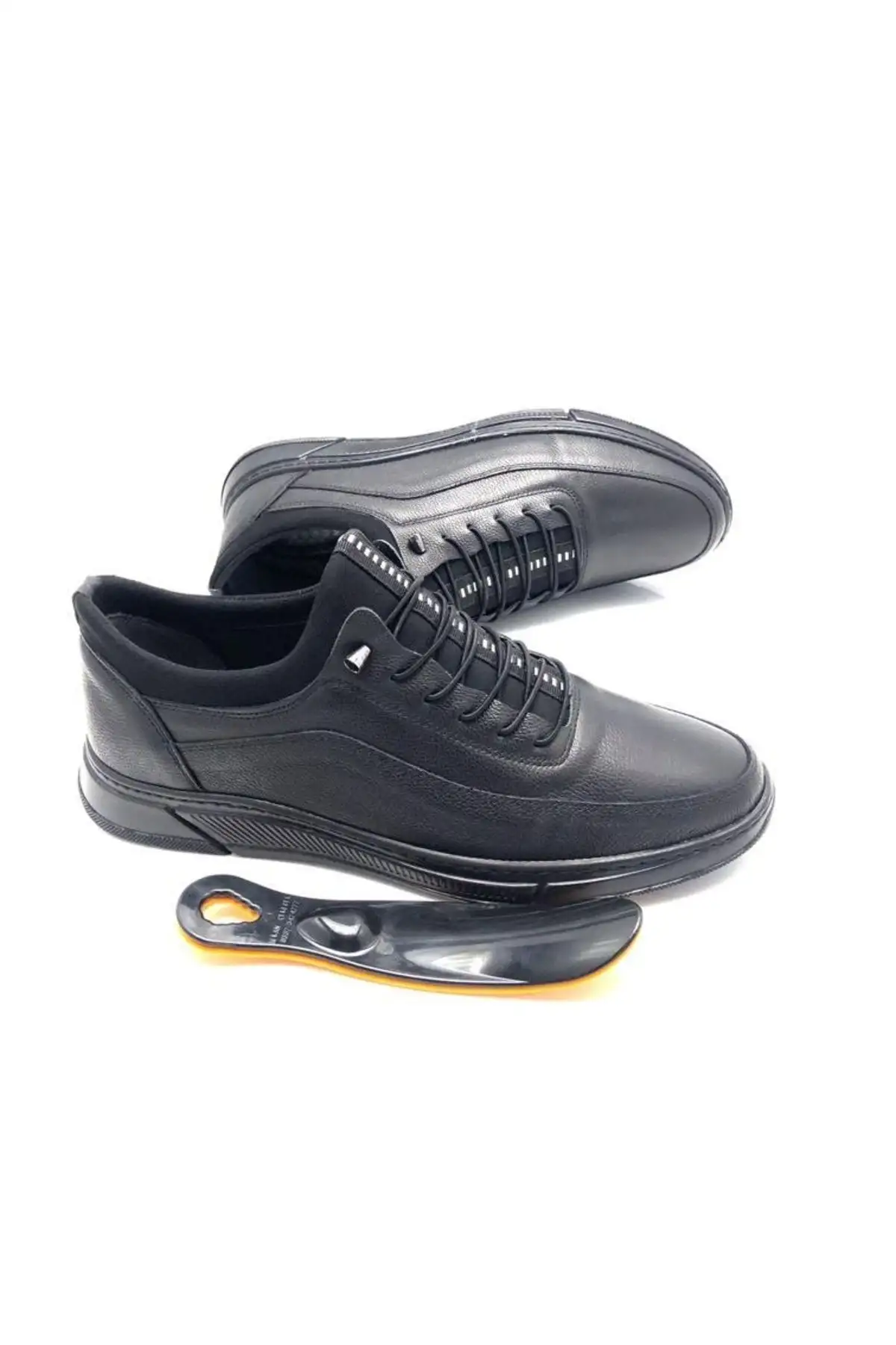 کفش سایز بزرگ مردانه   تمام اورتopedیک چرم طبیعی   بایکارا - 6209 کفش سایز بزرگ مردانه تمام اورتopedیک چرم طبیعی بایکارا - 6209