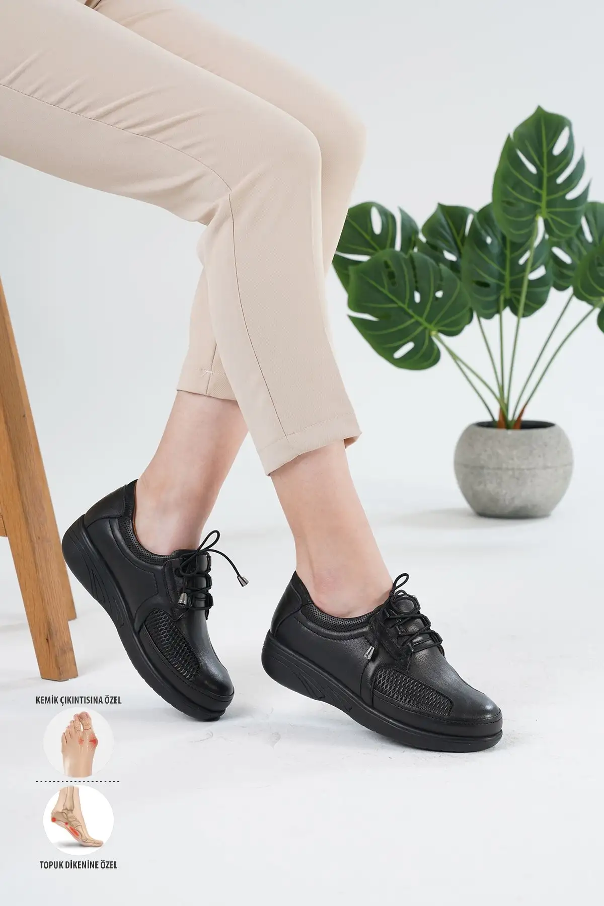 کفش ورزشی روزمره "دمپایی و  مناسب برای پاشنههای برجسته و استخوانهای بیرون زده برای پاهای پهن" - 5547 کفش ورزشی روزمره "دمپایی و مناسب برای پاشنههای برجسته و استخوانهای بیرون زده برای پاهای پهن" - 5547