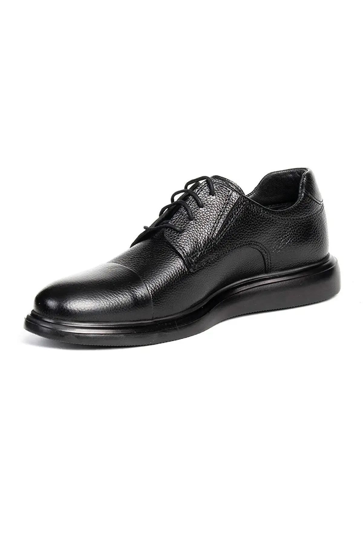 کفش رسمی مردانه روزمره جدید با رنگ سیاه و چرم طبیعی - 6951