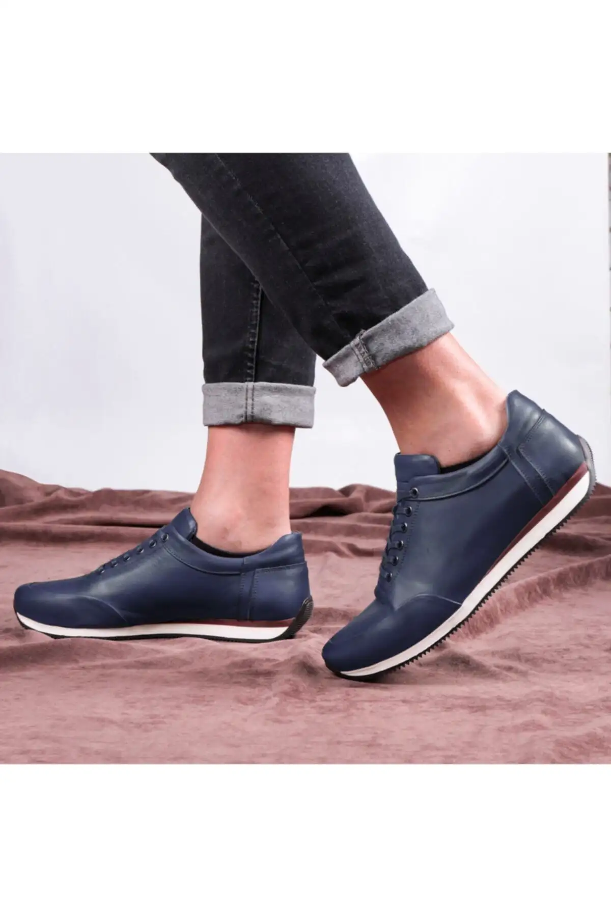 کفش سایز بزرگ مردانه  روزمره  راحتی،  کژوال،  ۱۰۰% چرم، مناسب برای چهار فصل - 5675 کفش سایز بزرگ مردانه روزمره راحتی، کژوال، ۱۰۰% چرم، مناسب برای چهار فصل - 5675