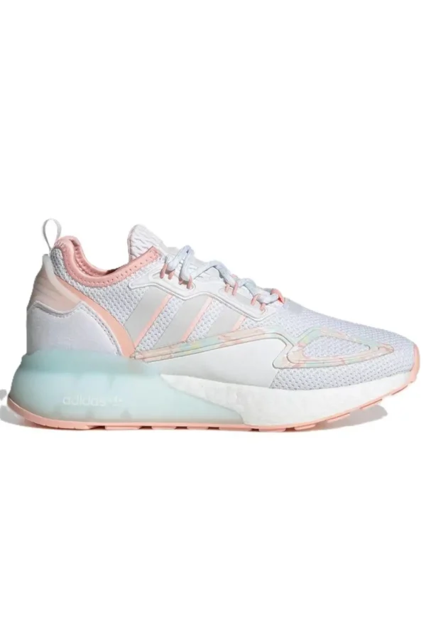 کفش ورزشی پیاده‌روی مردانه و زنانه Zx 2 K Boost رنگ کرم - 7092
