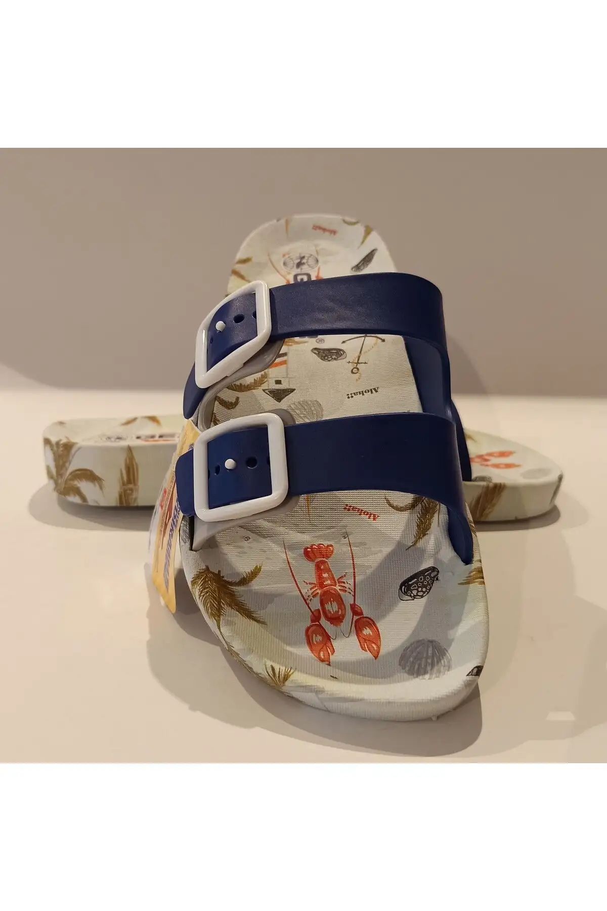 کفش راحتی خانه ترجمه محصول به فارسی:"دمپایی با بند قابل تنظیم و قالب آناتومیک برای ساحل، استخر، بالکن، تراس، حمام،  و پیادهرو" - 6352 کفش راحتی خانه ترجمه محصول به فارسی: "دمپایی با بند قابل تنظیم و قالب آناتومیک برای ساحل، استخر، بالکن، تراس، حمام، و پیادهرو" - 6352