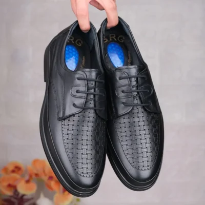 کفش رسمی مردانه بسیار سبک و نرم از چرم طبیعی - 7035