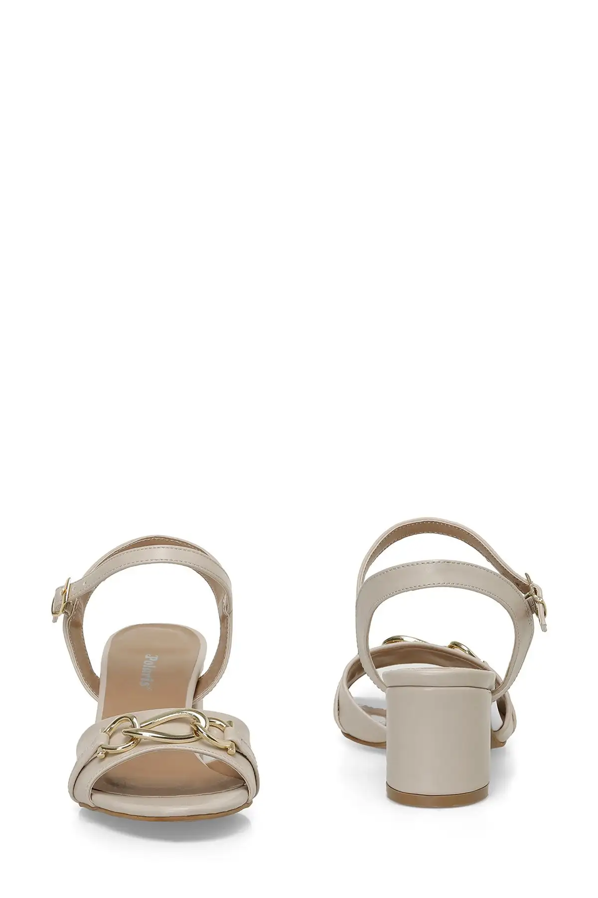 کفش صندل زنانه پاشنه‌دار مدل 4FX Bej کد 323099.Z - 6127