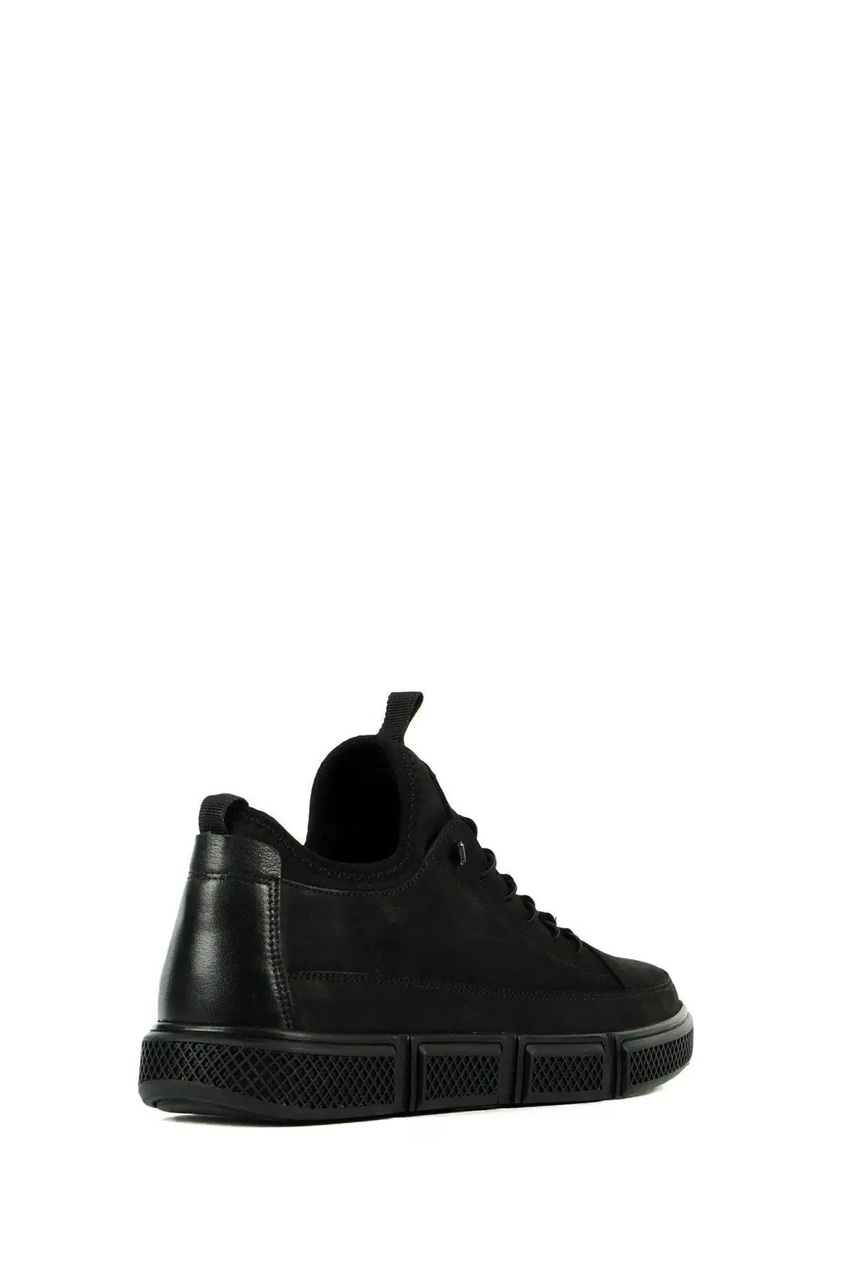 کفش روزمره مردانه    مشکی چرم طبیعی مادرید - 6488 کفش روزمره مردانه مشکی چرم طبیعی مادرید - 6488