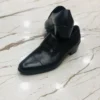 کفش رسمی مردانه کلاسیک بدون بند با پاشنه تخم مرغی ساخته شده از ۱۰۰% چرم، تولید ویژه روز چهارشنبه. - 6458