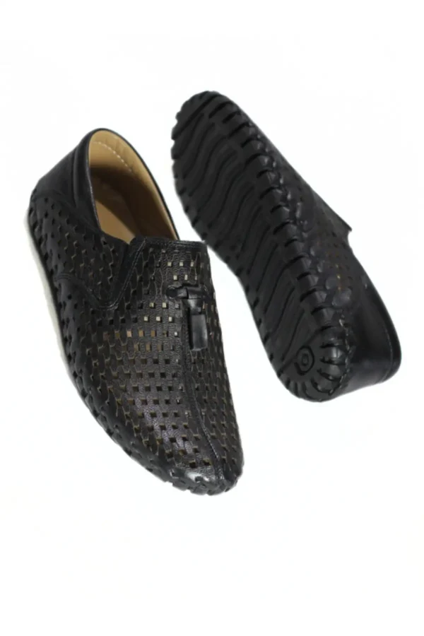 کفش رسمی مردانه روزمره از چرم طبیعی / تابستانی / مشبک با قابلیت تنفس - 6365