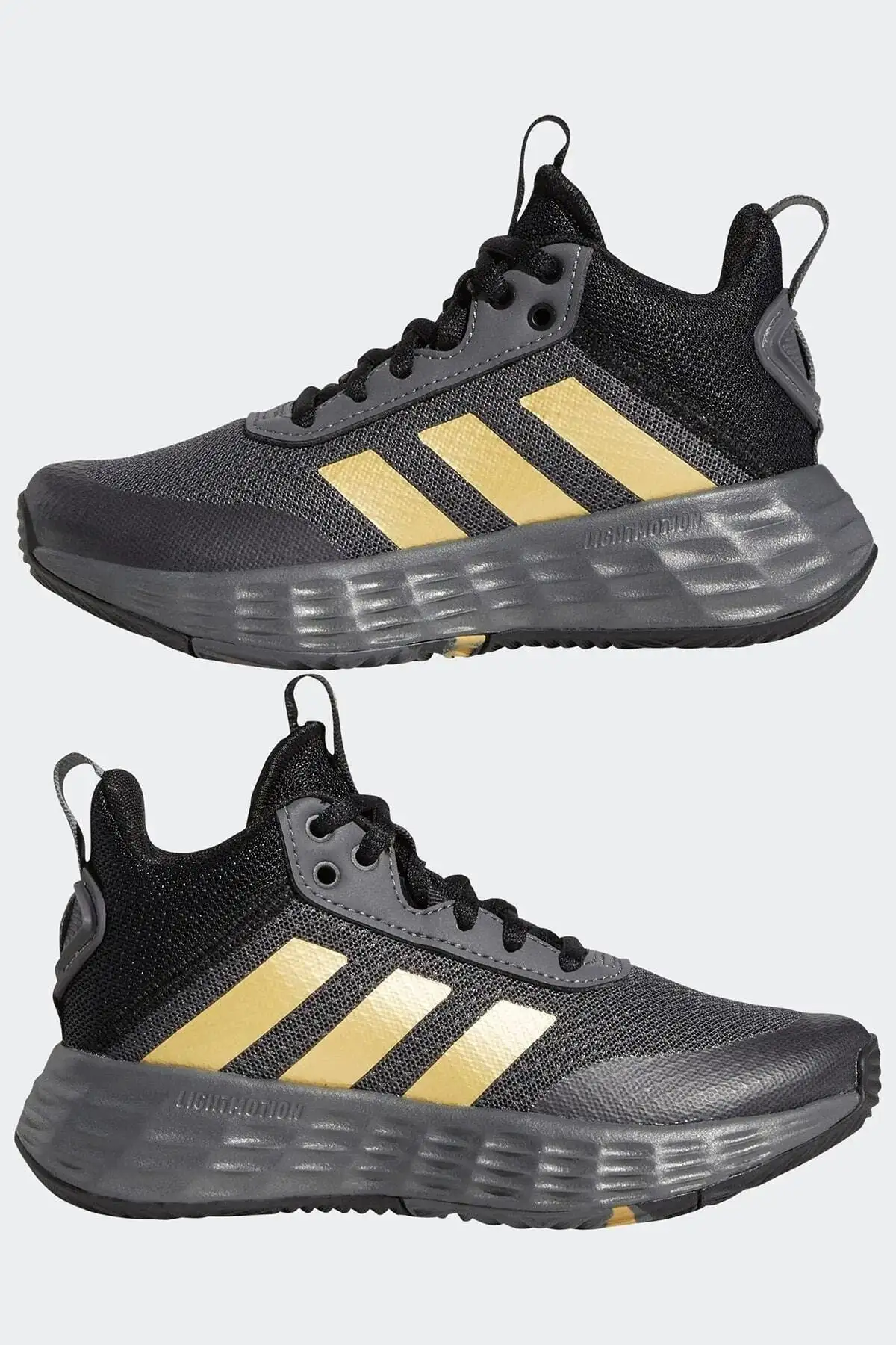 کفش بسکتبال زنانه و مردانه Gz3381 Ownthegame 2.0 رنگ مشکی و زرد - 5758 کفش بسکتبال زنانه و مردانه Gz3381 Ownthegame 2.0 رنگ مشکی و زرد - 5758