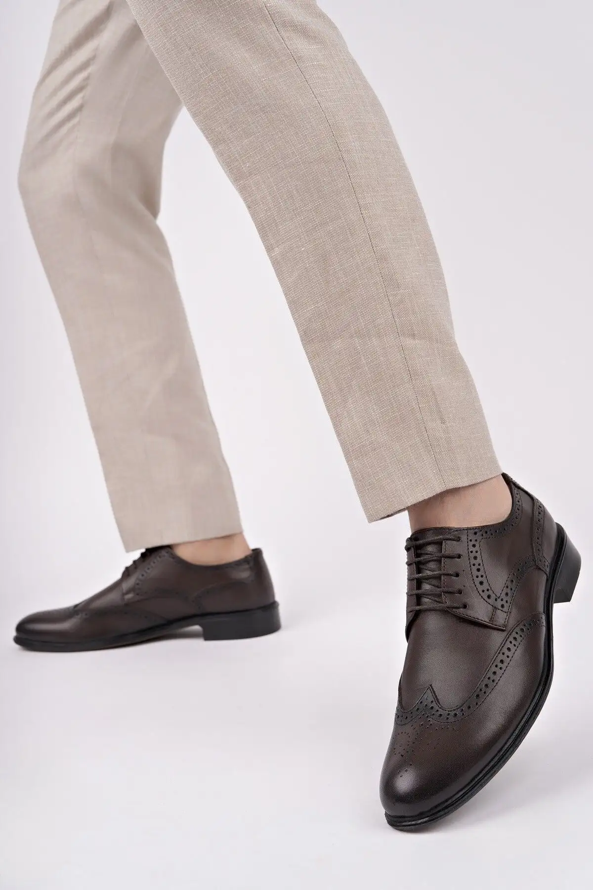 کفش رسمی مردانه H046 کلاسیک چرم طبیعی - 7021